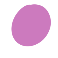 Brush Stroke Colorful Color Pink Circle Round Color Brush Paint png