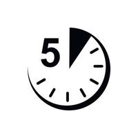 Timer icon 5 minutes vector colorful style 13211728 Vector Art at Vecteezy