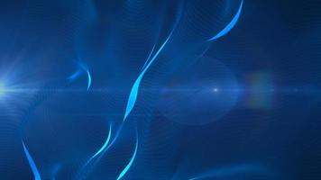 blue electricity particle form, futuristic neon graphic Background, science energy 3d abstract art element illustration, technology artificial intelligence, shape theme wallpaper photo