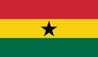 Ghana flag image vector