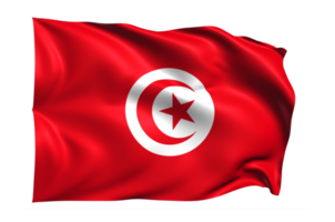 tunisia territorio agitando bandiera png