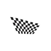 Race flag icon design vector