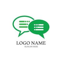 Speech bubble icon vector illustration