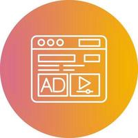 AD Vector Icon