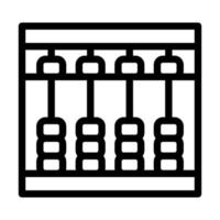 Abacus Icon Design vector