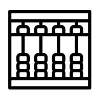 Abacus Icon Design vector