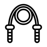 Skipping Rope Icon Design vector