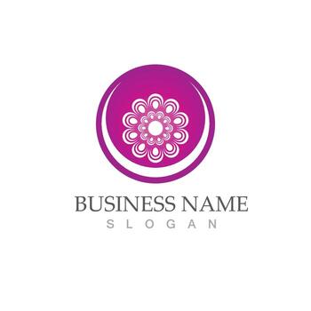 Beauty vector lotus flowers design