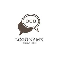 Speech bubble icon vector illustration