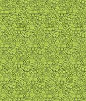 Gin Tonic Pattern background vector