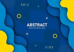 Colorful liquid and geometric background with fluid gradient shapes vector