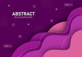 Colorful liquid and geometric background with fluid gradient shapes vector