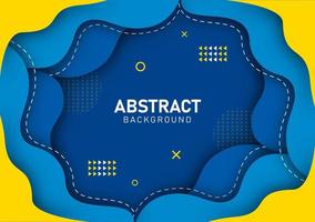 Colorful liquid and geometric background with fluid gradient shapes vector