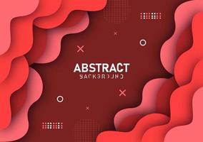 Colorful liquid and geometric background with fluid gradient shapes vector