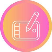 Graphic Tablet Vector Icon