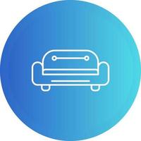 Sofa Vector Icon