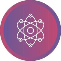 Atom Structure Vector Icon