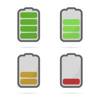 Charge battery presentation, charging presentation, electric battery icon. vector