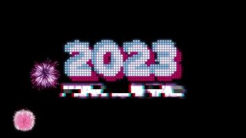 movimento grafica contento nuovo anno 2023 video