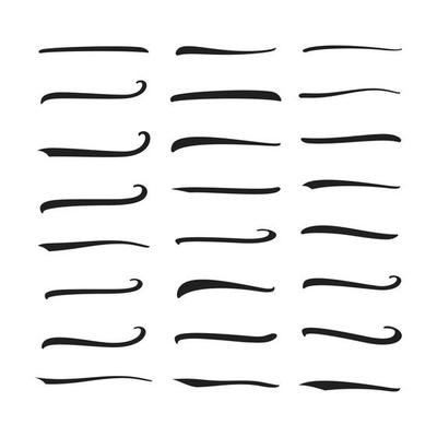 Text tail typography Swoosh baseball Sign shape for text ornaments football or athletics sport team