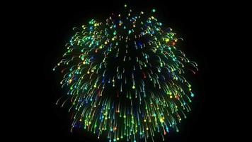 Fireworks Animation Stock Video Footage for Free Download