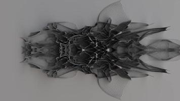 futuristisk abstrakt geometri - loop video