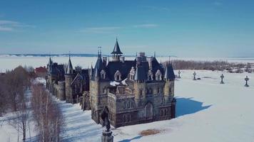 antenn topp se av garibaldi slott i togliatti, sevärdheter av ryssland video