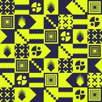 Abstract Geometric Background Neo Geo Pattern vector