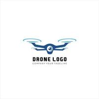 ilustración gráfica vector futuro de la tecnología de drones plantilla de diseño de logotipo