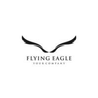 Simple eagle abstract Logo Template Design Vector, Emblem, Design Concept vector