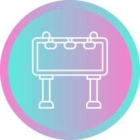 Road Banner Vector Icon
