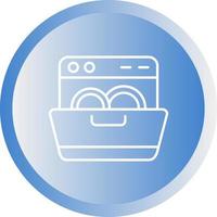 Dishwasher Vector Icon