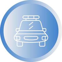 Police Car Vector Icon