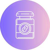Peanut Butter Vector Icon