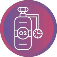 Oxygen Tank Vector Icon
