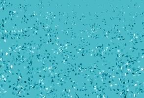 Light BLUE vector template with memphis shapes.
