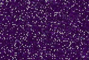 Light Purple vector background with bubbles.