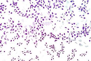 Light purple vector background with abstract forms.