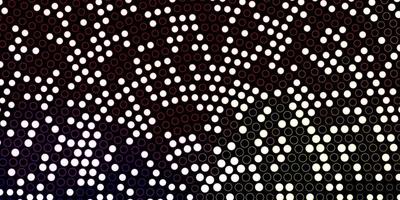 Dark Multicolor vector pattern with spheres.