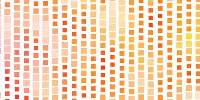 Light Orange vector background with rectangles.