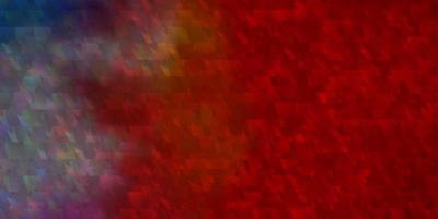 Light Multicolor vector texture with lines, triangles.