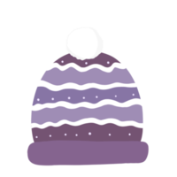 illustration de chapeau d'hiver png