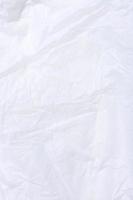 White paper crumpled background photo