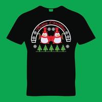 Merry Christmas T-Shirt design vector
