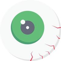 ilustración de vector de ojo en un fondo. símbolos de calidad premium. iconos vectoriales para concepto y diseño gráfico.