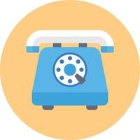 landline vector illustration on a background.Premium quality symbols.vector icons for concept and graphic design.