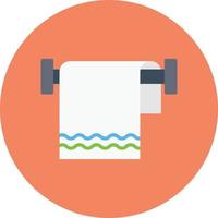 towel hang vector illustration on a background.Premium quality symbols.vector icons for concept and graphic design.