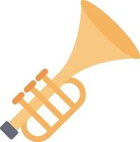 trumpet vector illustration on a background.Premium quality symbols.vector icons for concept and graphic design.