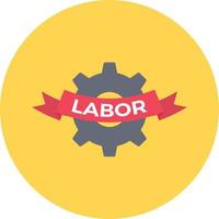 labor day badge vector illustration on a background.Premium quality symbols.vector icons for concept and graphic design.