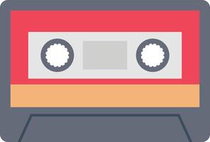 cassette vector illustration on a background.Premium quality symbols.vector icons for concept and graphic design.